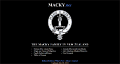 Desktop Screenshot of macky.net