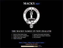 Tablet Screenshot of macky.net